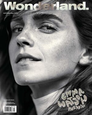 Emma Watson Instagram - “I’ll be here until this shoot is iconic!” promised Emma Watson on the set of her Wonderland cover shoot. A comment that speaks volumes to the hard working and dedicated nature of the 32-year-old who spent 8 hours at our cover shoot - eventually plunging into a rippling pool - attended Brown University alongside acting and now, has directed Prada’s new beauty campaign for Prada Paradoxe fragrance. Much like a paradox - a person or thing that combines contradictory features or qualities - the multidisciplinary Emma Watson continues to break expectations.

Covering our Autumn/Fall 2022 issue, celebrating the launch of her directorial debut with the @pradabeauty new refillable perfume, actor and activist Emma Watson speaks to the cultural historian of the Middle East with whom she studied at Brown, Dr. Shiva Balaghi, about the multiplicity behind the woman she has become and how this project came to be. Pre-order the issue now at wonderlandshop.com🖤

First cover: @emmawatson wears fashion by @prada 
Second cover: @emmawatson wears jewellery by @pomellato
Third cover: @emmawatson wears top by @valentino, available @myrunwayarchive, skirt by @prada and rings by @emefacolejewellery
Fourth cover: @emmawatson wears fashion by @prada and rings by @completedworks

Photography by @smiggi
Fashion by @toniblaze
Interview by @shivabalaghi
Set Design by @sarah.asmail at @vision.artists
Hair by @alexpriceglam at @afrankagency
Makeup by @lisaeldridgemakeup at @streetersagency
Makeup Assistant @nilly_vanilli
Manicurist @nailedbysg at @thewallgroup
Editorial Director @huwgwyther
Editor @ella_b18 
Deputy Editor @scarlintheshire
Cover Design by @livi.av @aparna_aji
Set Construction by @callcentrekid and @malo_green at  @cousdela
Set Design Assistant @elinmtaylor
Production Director @bencrankbencrank
Production Assistant @isabellacoleman_
Styling Assistants @yascwilliams @ritabiancardi.portfolio 
Fashion interns @_sj_lee @mimafarrow @jogintekav

Special thanks to @bigskystudios
