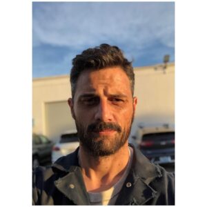 Enver Gjokaj Instagram - So this is what I would look like if I didn’t have the facial hair of a 12 y/o. The mustache is a bonus.