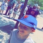 Enzo Palumbo Instagram – #citifield⚾️ neeks 1st game !! Citi Field