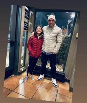 Enzo Palumbo Instagram - I always tell her she’s my favorite daughter !! #daddysgirl 🤞