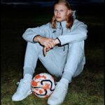 Erling Haaland Instagram - A Force of Nature gathers the storm in #NikeTech 🌩️ Nike Tech works on the sidelines or in town, when it’s blue skies or if the clouds are rolling in. Just watch out for lightning ⚡️ ️Shop the new collection now at Nike.com