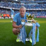 Erling Haaland Instagram - Thanks to everyone for the support and love, these memories will last a lifetime! 💙 🏆