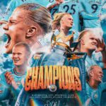 Erling Haaland Instagram - Always give your best. Always believe. It pays off. C'MON CITY! 🏆💙