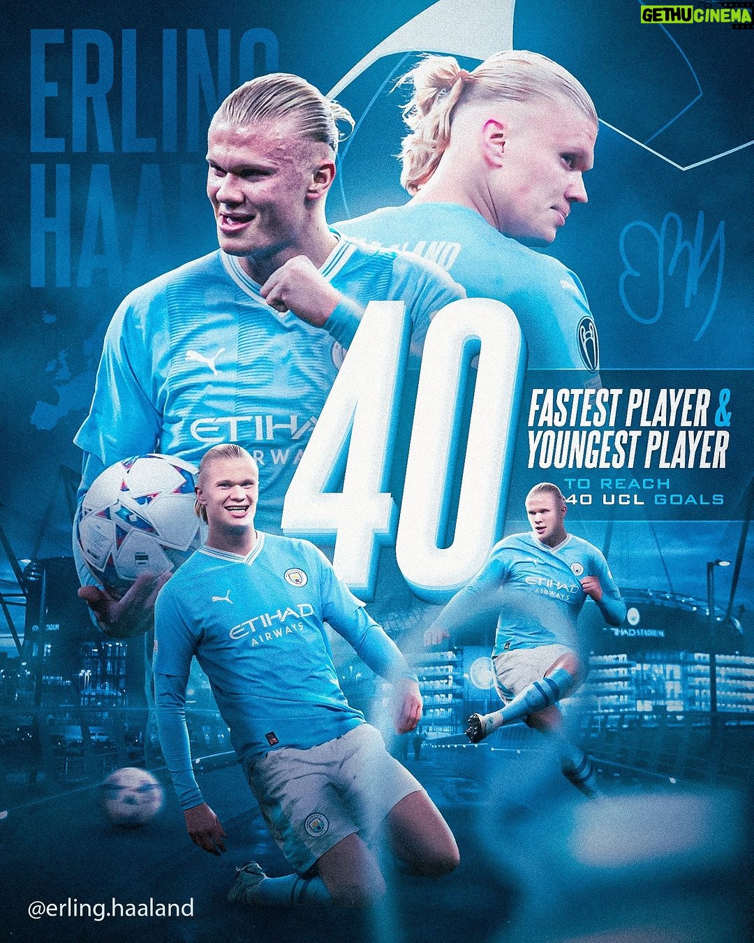 Erling Haaland Instagram - I've said it before. I'll say it again. Nothing happens without you all. Thank you for the endless support! We keep working 💙