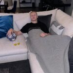 Erling Haaland Instagram - Afternoon nap 🥱 🔵 #mancity #UCL