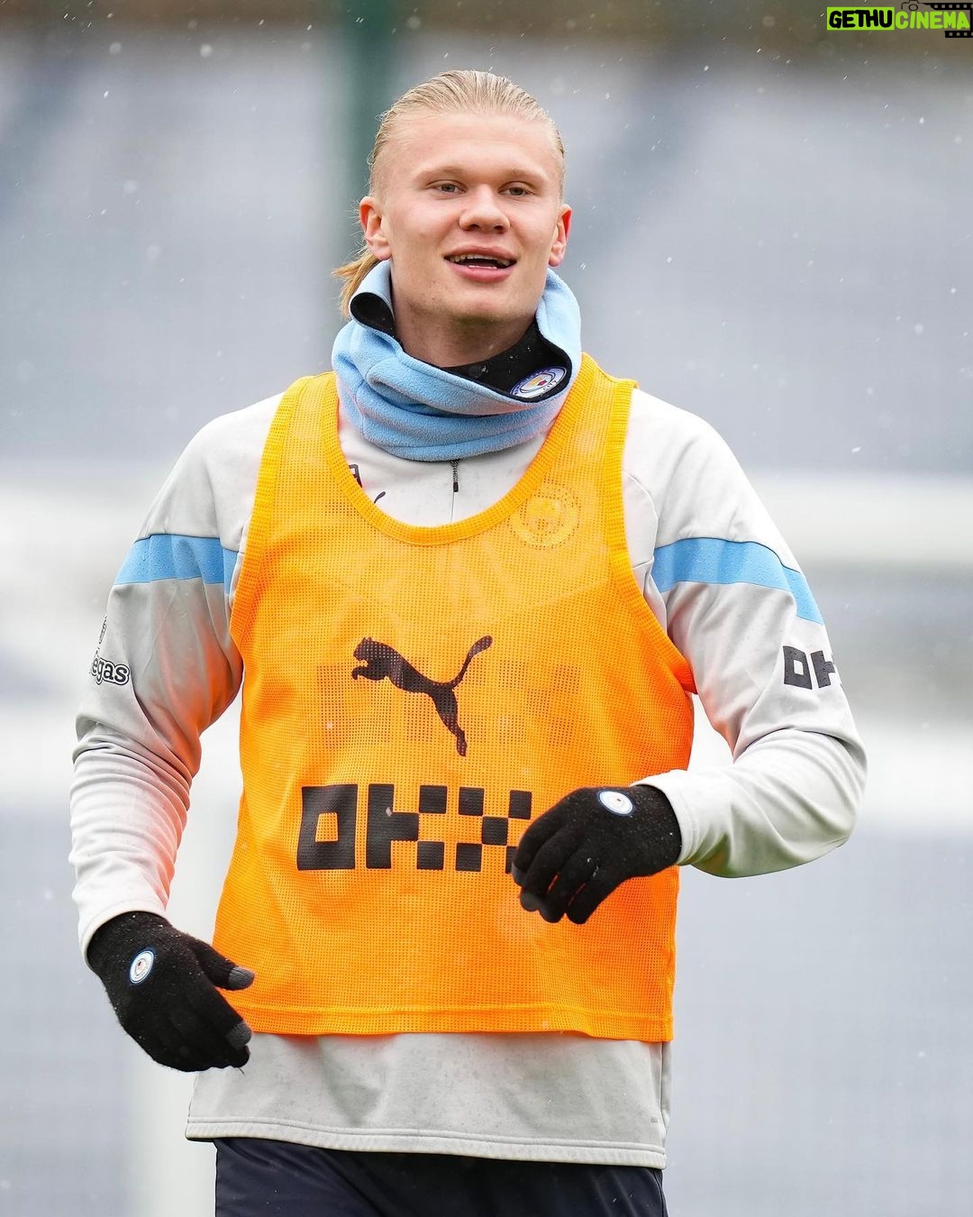 Erling Haaland Instagram - All the focus on Saturday now ๐ ๐ตย #mancity