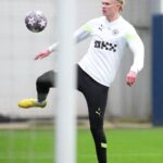 Erling Haaland Instagram - It’s that time of the year 🍿🔵 #mancity #UCL