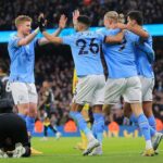 Erling Haaland Instagram - What a team performance! Fans were unreal, thanks for being our 12th man 💙 #mancity