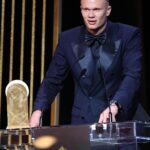 Erling Haaland Instagram – Grateful for the Gerd Müller award and congratulations to @mancity for best club of the year. Thank you to all my team-mates, the club staff and all fans for making it all possible 🏆 #ballondor #tropheegerdmuller