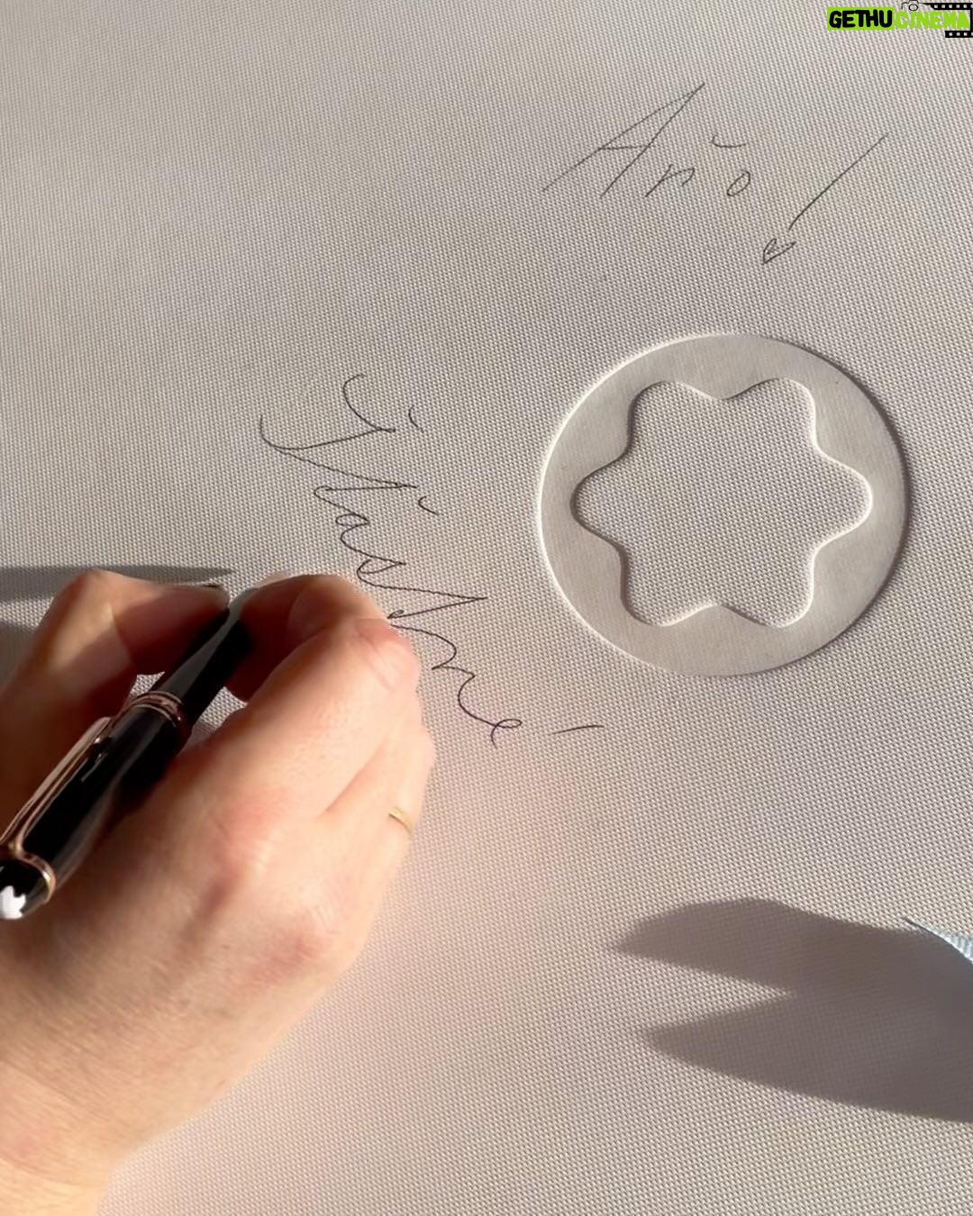 Ester Geislerová Instagram - Kabelka a elegantní věci denní potřeby v jednom, to jdou dárky od @montblanc. Překrásné tašky a pera a zápisníky. A s dlouholetou tradicí. Je radost obdarovat Aňu a @geislerka ví, že potřebuju novu kabelku a já vím, že tyhle velký tašky na cestování-to je její druhy jméno-Aňa Válká taška na cestování Geislerová. Má další jména-od malička- jsou, jak už teď všichni víte , Eťa Prďa Smrďa Geislerová No.:) Tak dělejte radost.) 💙❣️📝🖋️✒️🖌️📧🎁 #HeartWritten #InspireWriting #spoluprace @montblanc