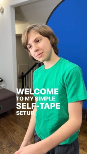 Ethan Thomas Jung Instagram - We’ve tried all sorts of equipment over the years and cut everything down to this simple setup! My mom made a post about this a while back, so I’ll put the link in my story if you want more details. #selftape #audition #Actorsofinstagram #actor #acting #childactor #younghollywood #casting #tips #helpful #ringlight #background #bluescreen #microphone #mic #tripod #iphone