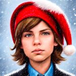 Ethan Thomas Jung Instagram - Who else is having fun with the #lensa app? #lensaapp #christmas #holiday #rockstar #superhero #stylish #mystical #scifi #anime #cosmic #best #avatar #ai