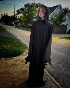 Ethan Thomas Jung Instagram - Got all the candy! What was your costume? 👻 #grimreaper #costume #halloween #fancydress #dressup #scary #candy #happyhalloween