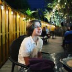 Ethan Thomas Jung Instagram - Good conversation and good food 👌😋 #alfresco #supportlocal #dinner #supper #friends #night