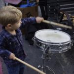 Ethan Thomas Jung Instagram - Throwback to my first performance in NOLA 😂 thanksgiving when I was a little over a year and a half old 🦃 🍽 If you’ve never done Thanksgiving in New Orleans, you’re missing out! Food, music, parade… 💜💚🧡💛 #family #holiday #nola #music #parade #food #thanksgiving #happythanksgivng #throwbackthursday #thursday