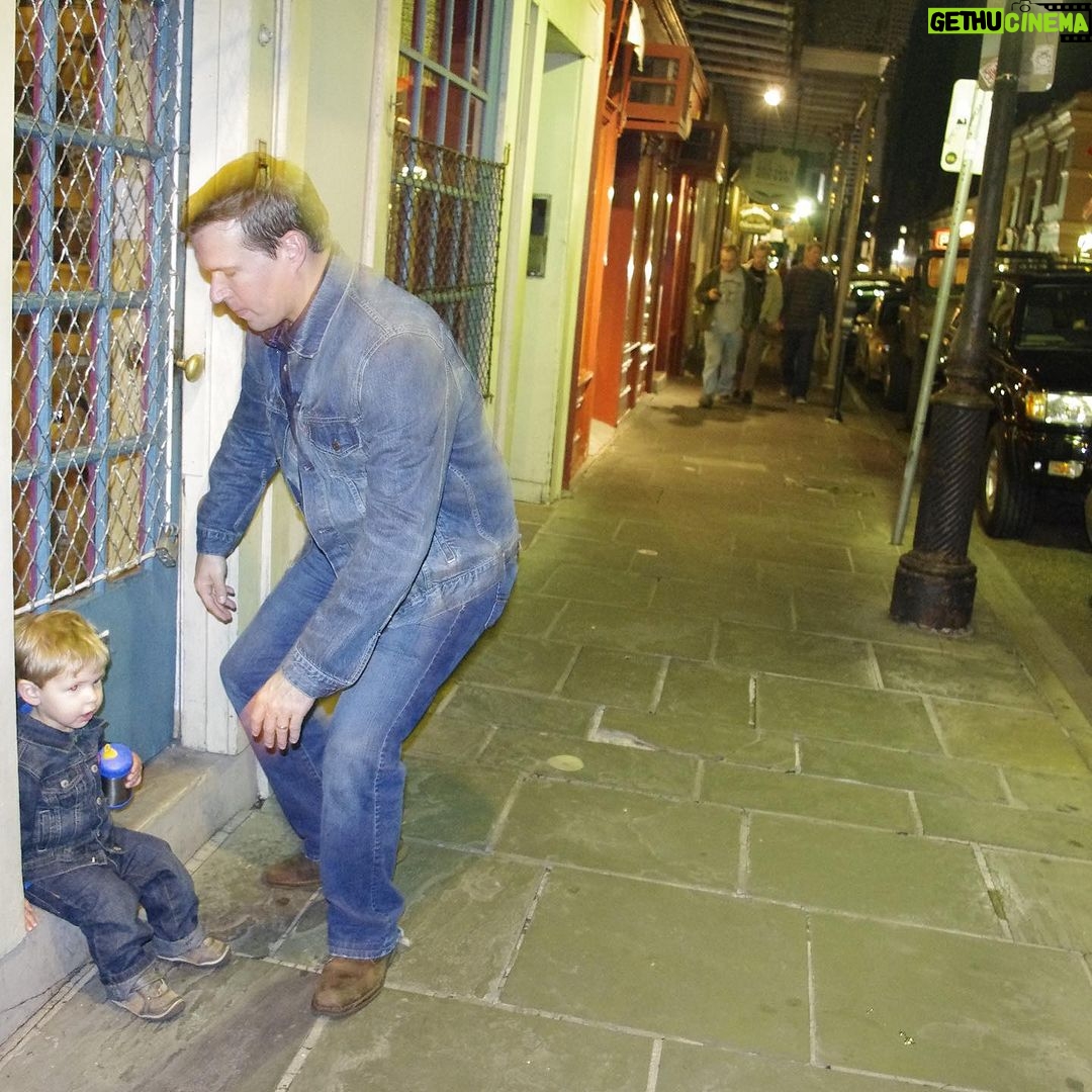 Ethan Thomas Jung Instagram - Throwback to my first performance in NOLA 😂 thanksgiving when I was a little over a year and a half old 🦃 🍽 If you’ve never done Thanksgiving in New Orleans, you’re missing out! Food, music, parade… 💜💚🧡💛 #family #holiday #nola #music #parade #food #thanksgiving #happythanksgivng #throwbackthursday #thursday