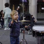 Ethan Thomas Jung Instagram - Throwback to my first performance in NOLA 😂 thanksgiving when I was a little over a year and a half old 🦃 🍽 If you’ve never done Thanksgiving in New Orleans, you’re missing out! Food, music, parade… 💜💚🧡💛 #family #holiday #nola #music #parade #food #thanksgiving #happythanksgivng #throwbackthursday #thursday