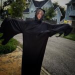 Ethan Thomas Jung Instagram - Got all the candy! What was your costume? 👻 #grimreaper #costume #halloween #fancydress #dressup #scary #candy #happyhalloween