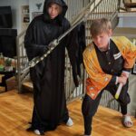 Ethan Thomas Jung Instagram - Got all the candy! What was your costume? 👻 #grimreaper #costume #halloween #fancydress #dressup #scary #candy #happyhalloween