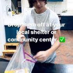 Ethan Thomas Jung Instagram - Today, we made these meal kits which we are taking to a local community center. These give families the opportunity to make a homemade, delicious meal. You can google nonperishable meal kits for recipes, then put together your own kits to give to people struggling to feed their families! #helpingout #helpingothers #volunteer #give #generationserve #food #easymeal #nonperishable