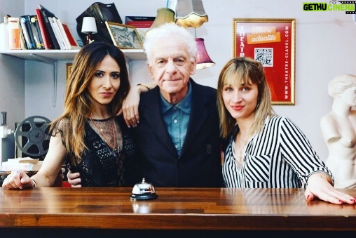 Fabienne Carat Instagram - Fabienne Carat, Jacky Jakubowicz, Dvie - Enregistrement de l'émission "Jacky aux platines" au théâtre Clavel à Paris, présentée par J.Jakubowicz et diffusée sur 20 Minutes TV Extrait @purepeople Théâtre Clavel