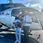 Fabienne Carat Instagram - Merci Jérémy pour ce tour de … magie 🚁 La Réunion