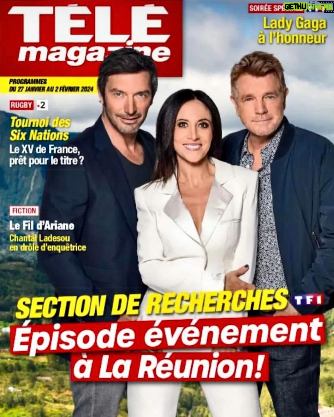 Fabienne Carat Instagram - Jeudi 1er février à 21h10 « Mortelle randonnée » sur TF1! On vous donne RDV sur l’île de la Réunion pour une nouvelle aventure avec la Section de Recherches (et en streaming sur TF1+) #helicopter #matthieu 🚁 #canyoning Production @cecile_grenouillet Réalisation @abel_ferry_director Stylisme couverture @saminouriofficiel Ile De La Reunion