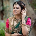 Farina Azad Instagram - Prioritise yourself, your mental and physical state is really important! Take care insta fam Happy new year 🥳 Mua. @vijiknr Outfit @thorkal_couture_official Jewellery @jcsjewelcreations Camera @crackjackphotography