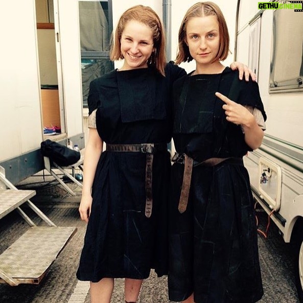 Faye Marsay Instagram - So much credit to @caseystunts my amazing stunt double on GOT. She is a BADASS