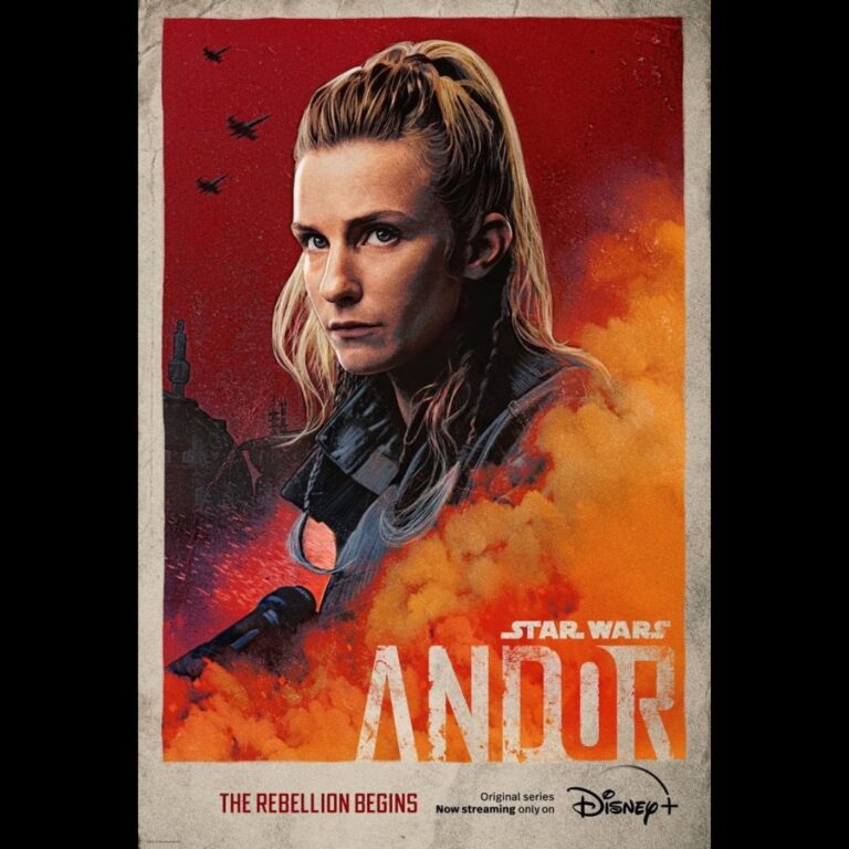 Faye Marsay Instagram - What a privilege to be a part of this series. Watch @andorofficial streaming now, only on @disneyplus #starwars
