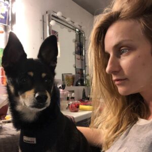 Faye Marsay Instagram - You’re coming home with Auntie Faye. Dressing room legend. @nattenalady ❤️