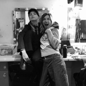 Faye Marsay Instagram - Me with my stage love. @nattenalady sister queens living that Donmar life. ❤️❤️❤️@donmarwarehouse