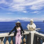 Faye Marsay Instagram - Trying the view of #vesuvius from a new angle. Thank you @excelsiorvittoria for having us. Grand Hotel Excelsior Vittoria, Sorrento