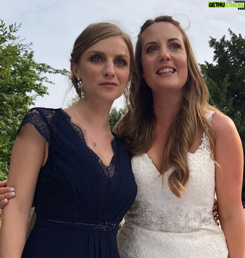 Faye Marsay Instagram - What an honour to stand next to this woman and be her bridesmaid on her wedding day. Congrats and love to you and Ugi @tinkerbell05