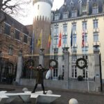 Faye Marsay Instagram - Back in Bruges after 4 years... many a 'White Queen' memory here! Now it's time for some Belgian beer 🍻!