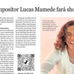 Felipe Simas Instagram – Primeiro show da primeira turnê da história de Lucas Mamede. Fortaleza, 28 de abril de 23