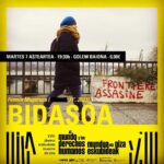 Fermin Muguruza Instagram - Gaur igandea Hendaian / aujourd’hui dimanche à Hendaye - Cinéma Les Variétés, @les_varietes_hendaye eta asteartean Iruñean @golem_pamplona izanen naiz “BIDASOA 2018-2023" @bidasoa_2018_2023 aurkezten. . BIDASOA 2018-2023 ikusgai asteburuan/proyecciones del fin de semana/projections du week-end: Azaroak 4 noviembre Viana, Las Cañas 16:00 Donostia, Principe 21:30 . Azaroak 5 noviembre/novembre Igandea/domingo/dimanche: Errenteria, Niessen 16:10 Viana, Las Cañas 16:00 Usurbil, sutegiko auditorioa 18:00 Hendaia, Les Varietes 19:00 Astigarraga, Erribera kultur aretoa 19:00 Donostia, Principe 19:30 Azkoitia, Baztartxo 19:30 (argazkia @ikorkotx ) Puente Internacional Irun-Hendaye