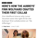 Finn Wolfhard Instagram - Check out @theaubreysrphun + @lunar_vacation collab on platforms everywhere. @altpress article link in the bio stay safe❤️🤘😷🤘❤️ Engineered @tjthunder Mixed @reelbigtuna Mastered @doctormillice Art @leohorton Thanks to all!