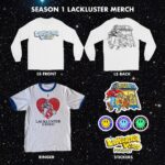 Finn Wolfhard Instagram - Hey all! We got merch for season 1 of @lacklusterpod ! Link in the bio