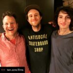 Finn Wolfhard Instagram - @ten.acre.films BTS shots for the making of the short film RULES FOR WEREWOLVES. @jeremyschaulinrioux @filmboldly 🇨🇦 #kirklynn 🖊 God Bless Texas Premiering today! @tiff_net #rulesforwerewolves #independentfilmmaker #independentfilm TIFF