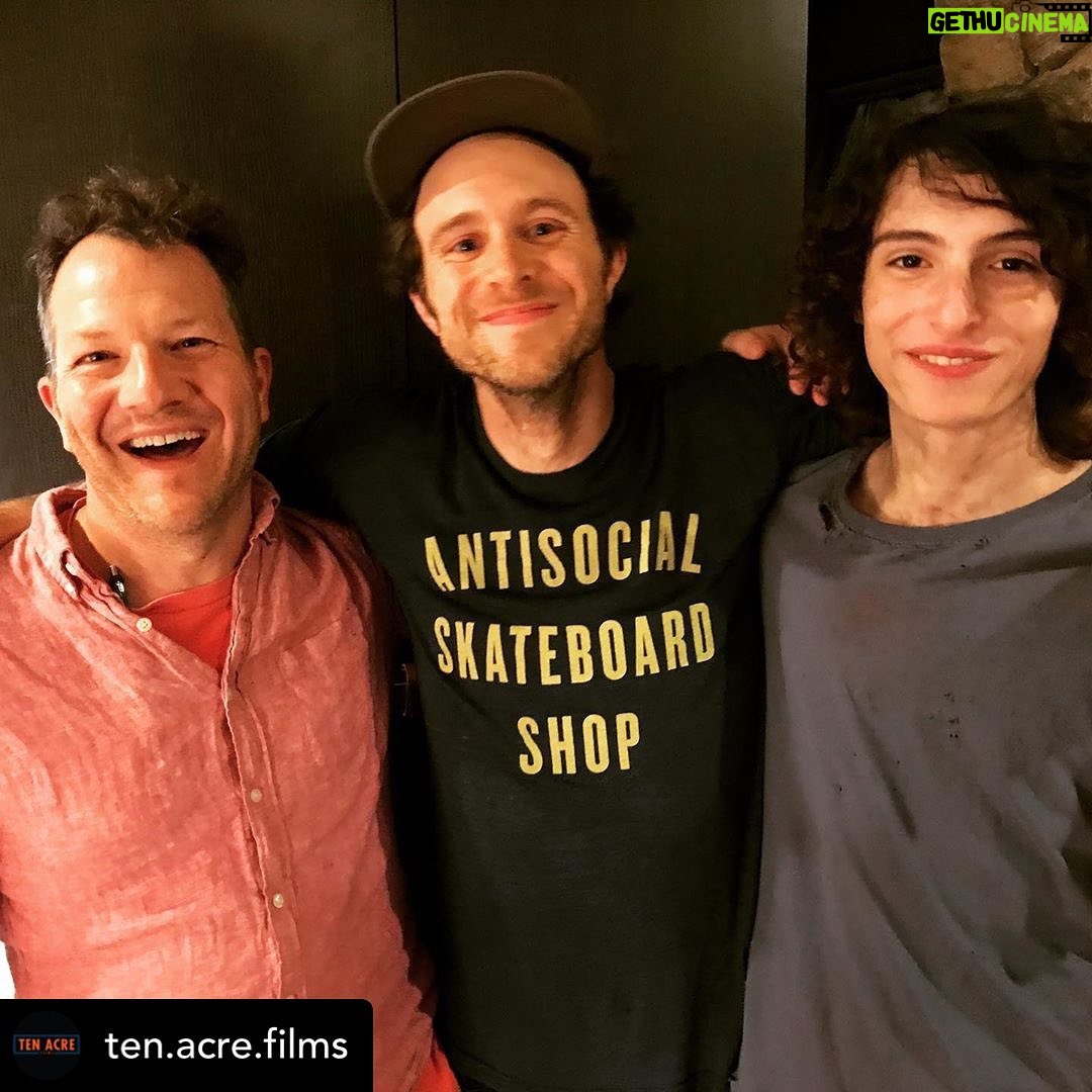 Finn Wolfhard Instagram - @ten.acre.films BTS shots for the making of the short film RULES FOR WEREWOLVES. @jeremyschaulinrioux @filmboldly π¨π¦ #kirklynn π God Bless Texas Premiering today! @tiff_net #rulesforwerewolves #independentfilmmaker #independentfilm TIFF