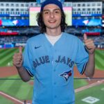 Finn Wolfhard Instagram – Nothing strange about this💙🇨🇦⚾️
Thanks to lifelong #BlueJays fan Finn Wolfhard for joining us!
