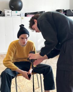 Finn Wolfhard Instagram - a little BTS for KATO @theaubreysrphun