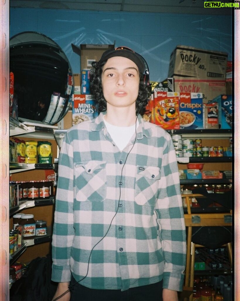 Finn Wolfhard Instagram - It me I make film, maybe one day it come out 📷: @luumomo