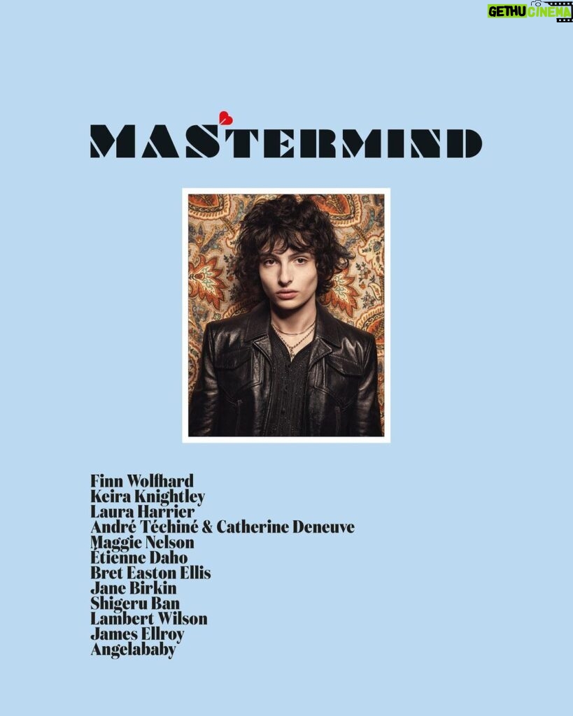 Finn Wolfhard Instagram - Thanks @marieameliesauve and to all @mastermind.magazine for setting up this cover - out Friday! Thanks also to a great team in Vancouver and for the chance to be reunited with @hollismithhead and to work for the first time with @craigmcdeanstudio - amazing!! Threads ❤️ @ysl @anthonyvaccarello merci/mille grazie