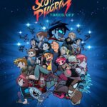 Finn Wolfhard Instagram - The first blu ray I ever bought was Scott Pilgrim Vs. The World. I remember seeing it in theaters and becoming completely obsessed with it. I read all the books, learned all the songs on bass. The producers who made the unbelievably beautiful and hilarious Scott Pilgrim Takes Off gave me the opportunity to live out my childhood dream. I got to play Scott pilgrim in a small scene! Thanks to all who got me to be apart of it. Please go watch! Streaming now on Netflix