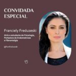 Franciely Freduzeski Instagram - Meninos e meninas hoje, dia 15/4 às 9:00 hs estarei como convidada especial de uma super aulona interativa a convite do meu ginecologista mini gênio @dr.andrevinicius. Desvendando a endometriose! Eu sou umas das suas pacientes “Gine musas”, portadora de endometriose e há alguns anos faço tratamento com ele. Também tenho fibromialgia. Ooo beleza!! 😬😂 Hoje posso dizer que o caos está “controlado” na medida do possível com atividade física, alimentação, fisioterapia, atividade física,mais atividade física, mudanças de hábitos, ajuda psicológica, psiquiátrica, neurológica… ufa !! É preciso muita resiliência diária para conviver com dor. Um dia de cada vez. Junto com meu doctor terão outras palestrantes da área da saúde trazendo mais informações, esclarecimentos…e eu tentarei contribuir, dividindo com vcs minhas experiências com a dor crônica. Fico extremamente feliz de poder ajudar de alguma forma e hoje estar falando com um monte de médico, pq tando a endometriose como a fibromialgia não são faladas, discutidas com a importância que deve ser. #fibromialgia #endometriose #saude #vida #amor❤ link para acessar