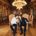 Francisco Soares Instagram - so happy I got to celebrate my friends iconic wedding❤️ wishing you both all the best and love you deserve 🥰 @diogortega @igorgasm Palácio dos Condes de Óbidos