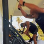 Frank Camacho Instagram - 1HR MAX EFFORT. ⚡️Pick a cardio machine and hit it! #skierg #bikeerg CRANK IT UP!