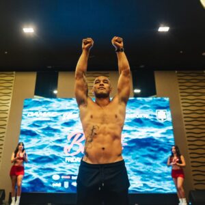 Frank Camacho Instagram - 10min. Submission Only. Weigh Ins Finished. Match tomorrow 10.13.23. @brawlintl at @dusitthaniguam CRANKITUP